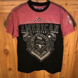 American fighter men’s t-shirt